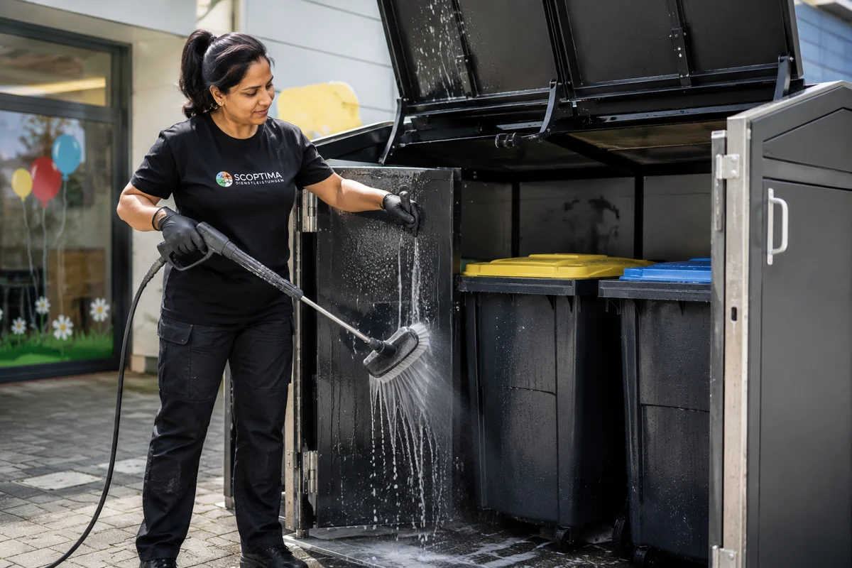 Müllboxenreinigung Hamburg — Scoptima Dienstleistungen